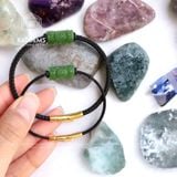  Vòng Dây Cáp Lu Thống Ngọc Bích Trạm Kim Tiền (Không Kén Mệnh) 