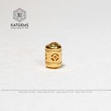  Lu Kim Tiền Vàng 10K 7×11mm (GIÁ LIÊN HỆ) 