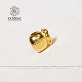  Charm Túi Tài Lộc Khắc Chữ Phúc 8.5mm (GIÁ LIÊN HỆ) 