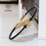  Vòng Dây Cáp Cỏ 4 Lá Các Màu Cho Các Mệnh 