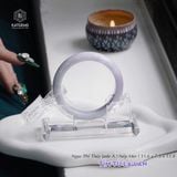  Vòng Khối Ngọc Phỉ Thúy Jade A Tím Tử La Lan Cao Cấp ni 53.8 - 58.7 (Không Kén Mệnh) 