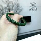  Vòng Ngọc Khối Ngọc Bích Canada 6-12ly Kèm Kiểm Định (Không Kén Mệnh) 