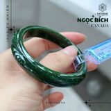  Vòng Khối Ngọc Bích Canada VVIP bản hẹ 12ly Kèm Kiểm Định (Không Kén Mệnh) 