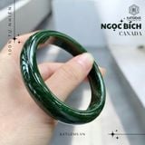  Vòng Khối Ngọc Bích Canada VVIP bản hẹ 12ly Kèm Kiểm Định (Không Kén Mệnh) 