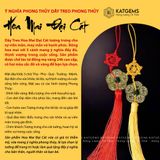  Dây Treo Hoa Mai Đại Cát 3.5x24cm (Không Kén Mệnh) 