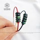  Vòng Dây Cáp Phong Thuỷ Ngũ Điếu Ngọc Cẩm Thạch Sơn Thuỷ (Type B) (Không Kén Mệnh) 