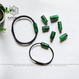  Vòng Dây Cáp Lu Thống Ngọc Cẩm Thạch Sơn Thuỷ Trơn (Không Kén Mệnh) (Type B) 