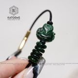  Vòng Dây Cáp Ngọc Cẩm Thạch Sơn Thuỷ Ngũ Điếu Mix Hồ Ly (Không Kén Mệnh) (Type B) 