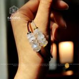  Vòng Dây Cáp Ngũ Điếu Đá Moon (Kim, Thuỷ) 190525-1 