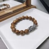  Vòng Trầm Banh Lào 12ly Mix Tỳ Hưu Bạc Thái (Không Kén Mệnh) 