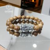  Vòng Trầm Banh Lào 12ly Mix Tỳ Hưu Bạc Thái (Không Kén Mệnh) 