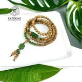 Vòng Chuỗi Trầm Rừng Hà Tĩnh 6ly Mix Lu Thống Và Cỏ Bốn Lá (Không Kén Mệnh) 