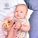  Vòng Tay Chỉ Tết Hổ Phách Mật Lạp Cho Bé (Không Kén Mệnh) 