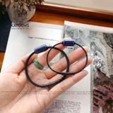 Vòng Dây Cáp Lu Thống Đá Sodalite (Thuỷ, Mộc) 