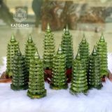  Tháp Văn Xương Đá Sepantine Ấn Độ 8x8x20 (Không Kén Mệnh) 