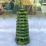  Tháp Văn Xương Đá Sepantine Ấn Độ 8x8x20 (Không Kén Mệnh) 