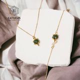  Bộ Trang Sức Vàng Bà Hồ Ly Ngọc Bích (Không Kén Mệnh) 