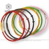  Dây Cáp Thép Tĩnh Điện Khoá Bấm Siêu Bền Đẹp Dây 2mm Các Màu 