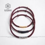  Dây Cáp Thép Tĩnh Điện Khoá Bấm Siêu Bền Đẹp Dây 2mm Các Màu 