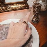  Bộ Trang Sức Vàng Bà Hồ Ly Thạch Anh Tóc Đỏ (Hoả, Thổ) 