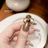  Bộ Trang Sức Vàng 10K Bà Hồ Ly Thạch Anh Tóc Đen (Thuỷ, Mộc) 