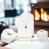  Khuyên Tai Lam Ngọc Jade A (Không Kén Mệnh) 