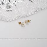  Bộ Trang Sức Vàng Phong Thuỷ Cỏ Bốn Lá Đá Moon Vàng Trang Sức (Thủy, Kim) 