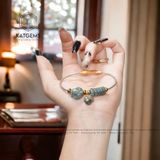  Vòng Tay Dây Cáp Ngũ Điếu Mix Túi Tiền Kim Bảo, Hồ Ly Ngọc (Không Kén Mệnh) 