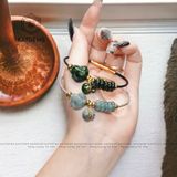  Vòng Tay Dây Cáp Ngũ Điếu Mix Túi Tiền Kim Bảo, Hồ Ly Ngọc (Không Kén Mệnh) 