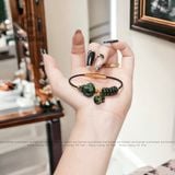  Vòng Tay Dây Cáp Ngũ Điếu Mix Túi Tiền Kim Bảo, Hồ Ly Ngọc (Không Kén Mệnh) 