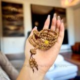  Chuỗi Vòng Trầm Banh Lào 108 Hạt 6Ly Hoa Sen Vàng Trang Sức (Không Kén Mệnh) 