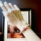  Vòng Trầm Rừng 8ly Mix Bà Hồ Ly Thạch Anh Tóc Các Màu Cho Các Mệnh Và Bi Kim Tiền Vàng Trang Sức 