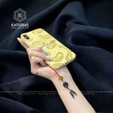  Móc Treo Điện Thoại Kim Tiền Ngọc Cẩm Thạch Sơn Thủy (Type B) (Không Kén Mệnh) 