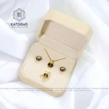  Dây Chuyền Vàng 10K Túi Tiền Kim Bảo Nâng Cấp Các Màu Cho Các Mệnh 