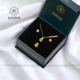  Nhẫn Túi Tiền Kim Bảo Nâng Cấp Vàng Trang Sức Các Màu Cho Các Mệnh 