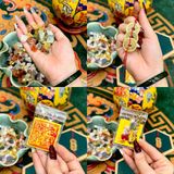  Bình Hút Tài Lộc Phúc Lộc Thọ Cao 22cm ĐK 18cm Kèm Đế 