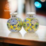  Bình Hút Tài Lộc Phú Quý Tài Lộc Cao 18cm ĐK 14cm Kèm Đế 