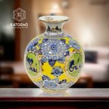  Bình Hút Tài Lộc Phú Quý Tài Lộc Cao 18cm ĐK 14cm Kèm Đế 