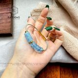  Vòng Dây Cáp Ngũ điếu Đá Aqua Mix Ngũ Điếu Và Lu Thống (Thủy, Mộc) 150525-4 
