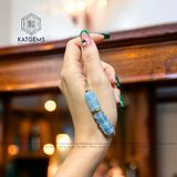  Vòng Dây Cáp Ngũ điếu Đá Aqua Mix Ngũ Điếu Và Lu Thống (Thủy, Mộc) 150525-4 