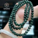  Vòng Chuỗi Lục Lam 7Ly Jade A Cuốn 3 Vòng + Nguyên Chuỗi Chưa Mix (Không Kén Mệnh) 