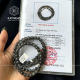  Vòng Chuỗi Ngọc Gà Đen Vip 5.8Ly Jade A Mix Túi Tiền Kim Bảo Và Bi Kim Tiền Vàng Tây 10K (Không Kén Mệnh) 