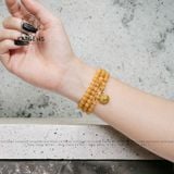  Chuỗi Ngọc Hoàng Phỉ Jade A 6ly Mix Túi Tièn Kim Bảo Và Kim Tiền Vàng Trang Sức (Không Kén Mệnh) 126013 