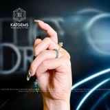  Vòng Lam Ngọc Cao Băng Mix Hoa Sen Và Bi Vàng 10k 6.8ly (Không Kén Mệnh) 