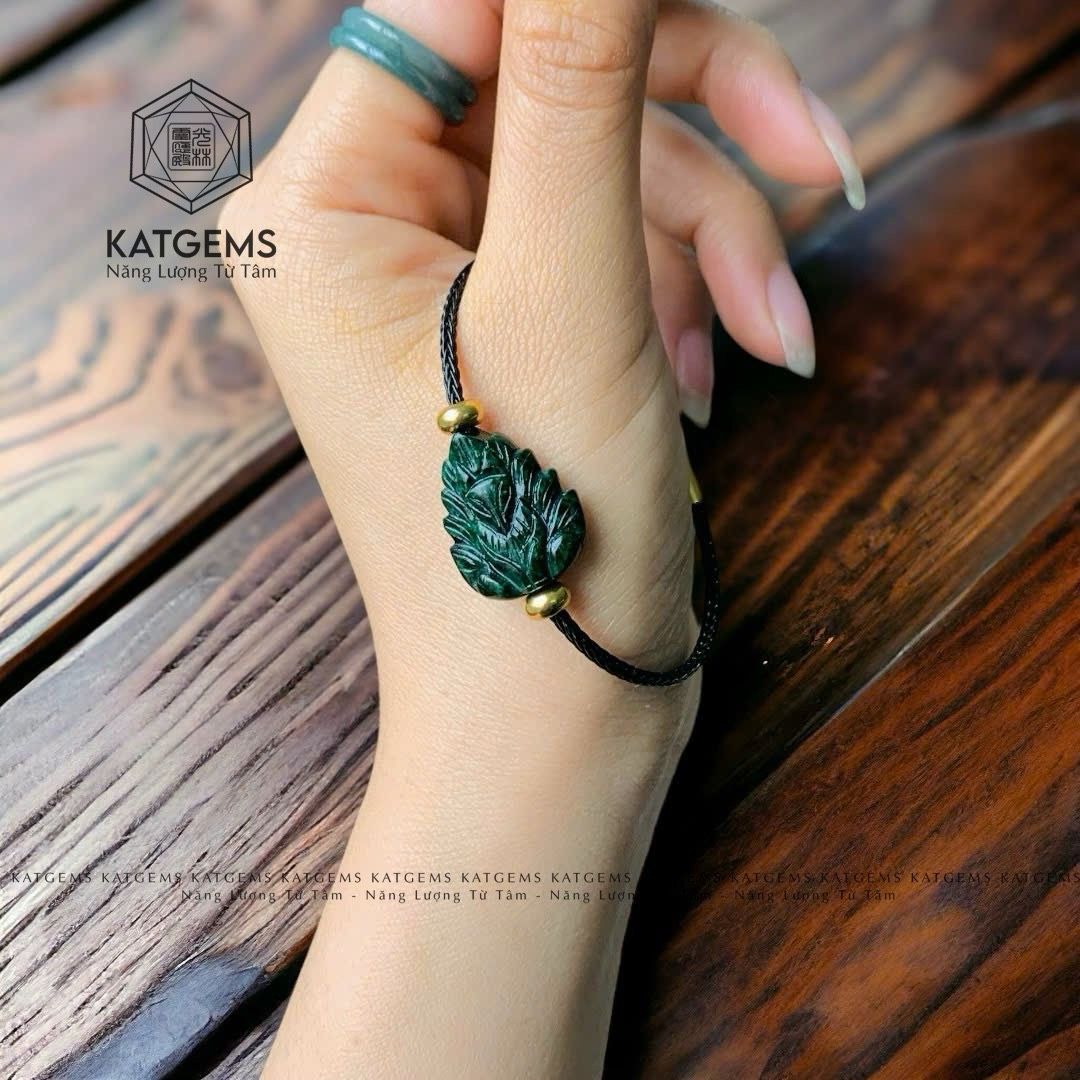  Vòng Dây Cáp Ngọc Cẩm Thạch Sơn Thuỷ (Type B) Bà Chúa Hồ Ly (Không Kén Mệnh) 