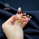  Vòng Dây Cáp Đá Đào Hoa Mix Ngũ Điếu Lu Thống Và Bà Hồ Ly Vàng Trang Sức (Thổ, Hỏa) 