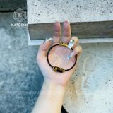  Vòng Dây Cáp Lu Thống Đá Mắt Hổ (Kim, Thổ) 