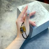  Vòng Dây Cáp Lu Thống Đá Mắt Hổ (Kim, Thổ) 