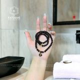  Chuỗi Vòng Thạch Anh Tóc Đen 6ly Túi Tiền Kim Bảo Mix Ngũ Điếu Và Charm Vàng Trang Sức (Mộc, Thủy) 1-124002 