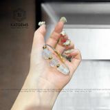  Vòng Dây Cáp Đá Moon Ngũ Điếu Mix Hồ Ly Và Túi Tiền Kim Bảo (Kim, Thủy) 
